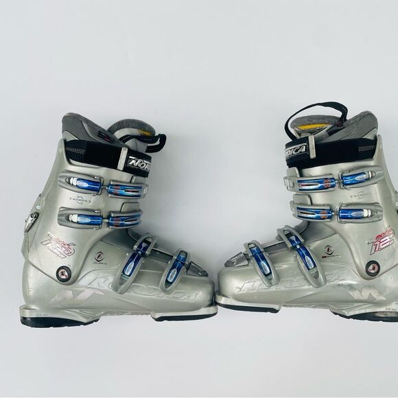 Nordica Easy Move 12w Downhill Ski Boots Gray and Blue 315mm (270 275) Flex 50